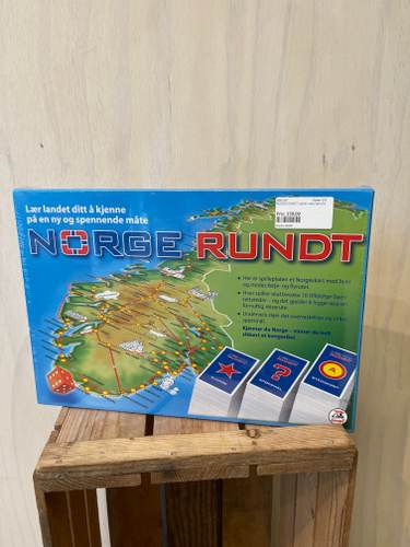 NORGE RUNDT spillet nytt/ubrukt