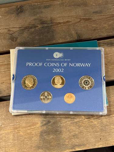 Den kongelige mynt - Proof mynter 2002