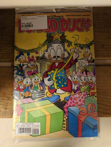 Donald duck i folie mint