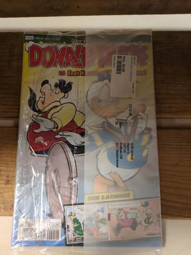 Donald duck i folie mint